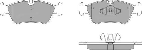 FREMAX FBP-1401 - Kit de plaquettes de frein, frein à disque cwaw.fr