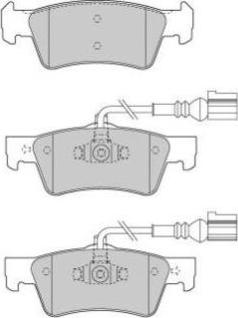 FREMAX FBP-1552 - Kit de plaquettes de frein, frein à disque cwaw.fr