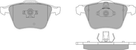 FREMAX FBP-1503 - Kit de plaquettes de frein, frein à disque cwaw.fr