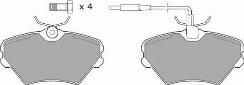 FREMAX FBP-1515 - Kit de plaquettes de frein, frein à disque cwaw.fr