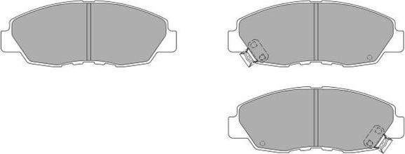 FREMAX FBP-1529 - Kit de plaquettes de frein, frein à disque cwaw.fr