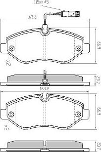 FREMAX FBP-1520 - Kit de plaquettes de frein, frein à disque cwaw.fr