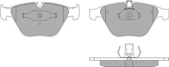 FREMAX FBP-1574 - Kit de plaquettes de frein, frein à disque cwaw.fr