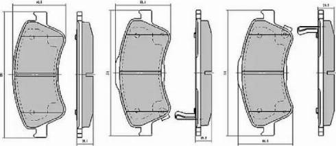 FREMAX FBP-1648 - Kit de plaquettes de frein, frein à disque cwaw.fr