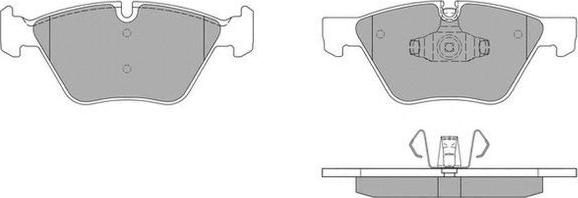 FREMAX FBP-1638 - Kit de plaquettes de frein, frein à disque cwaw.fr