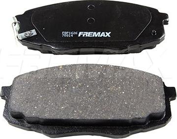 FREMAX FBP-1626 - Kit de plaquettes de frein, frein à disque cwaw.fr