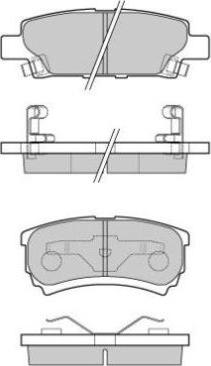 FREMAX FBP-1670 - Kit de plaquettes de frein, frein à disque cwaw.fr