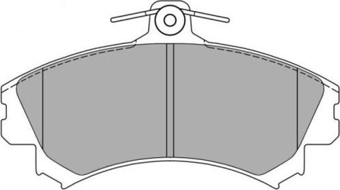 FREMAX FBP-1041 - Kit de plaquettes de frein, frein à disque cwaw.fr