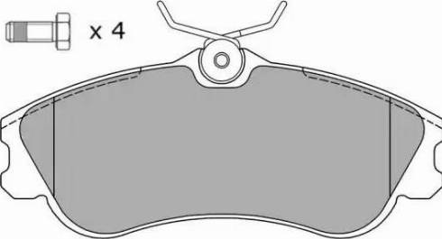 FREMAX FBP-1068-01 - Kit de plaquettes de frein, frein à disque cwaw.fr