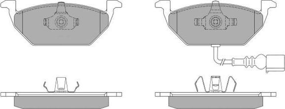 FREMAX FBP-1070 - Kit de plaquettes de frein, frein à disque cwaw.fr