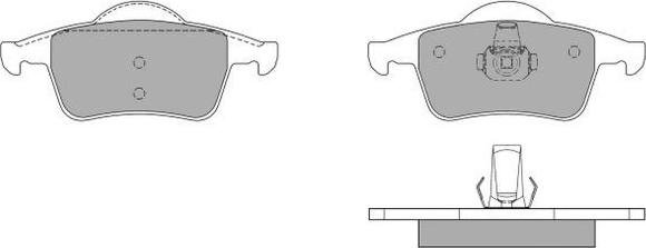 FREMAX FBP-1146 - Kit de plaquettes de frein, frein à disque cwaw.fr