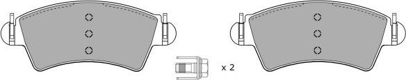 FREMAX FBP-1169 - Kit de plaquettes de frein, frein à disque cwaw.fr