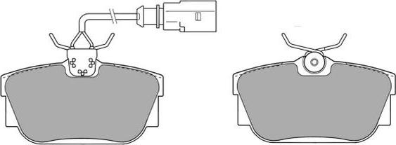 FREMAX FBP-1163 - Kit de plaquettes de frein, frein à disque cwaw.fr