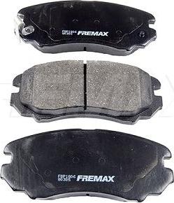 FREMAX FBP-1806 - Kit de plaquettes de frein, frein à disque cwaw.fr