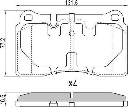 FREMAX FBP-1810 - Kit de plaquettes de frein, frein à disque cwaw.fr