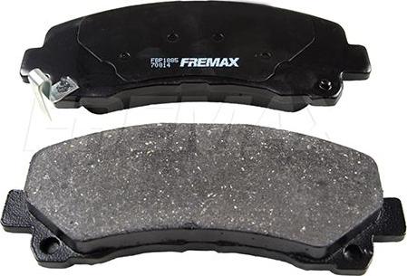 FREMAX FBP-1885 - Kit de plaquettes de frein, frein à disque cwaw.fr