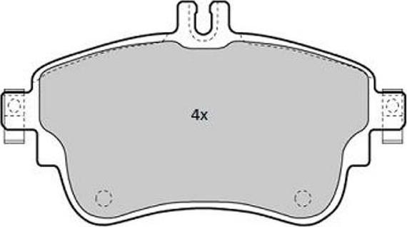 FREMAX FBP-1881 - Kit de plaquettes de frein, frein à disque cwaw.fr