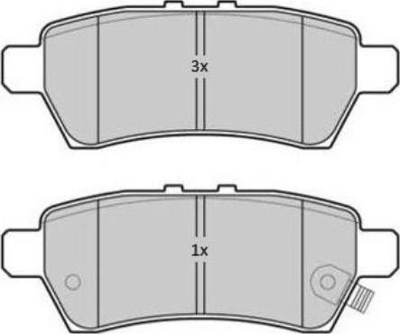 Valeo 670730 - Kit de plaquettes de frein, frein à disque cwaw.fr