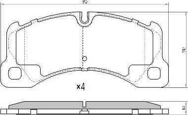 FREMAX FBP-1829 - Kit de plaquettes de frein, frein à disque cwaw.fr