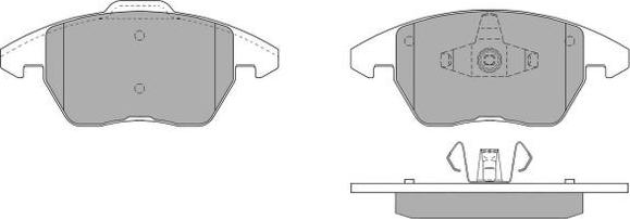 FREMAX FBP-1352 - Kit de plaquettes de frein, frein à disque cwaw.fr