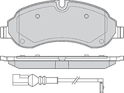 FREMAX FBP-1306 - Kit de plaquettes de frein, frein à disque cwaw.fr