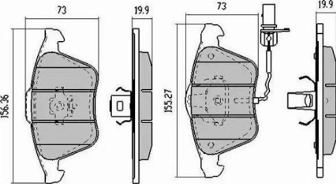 FREMAX FBP-1302-01 - Kit de plaquettes de frein, frein à disque cwaw.fr