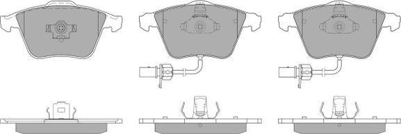 FREMAX FBP-1302 - Kit de plaquettes de frein, frein à disque cwaw.fr