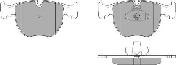 FREMAX FBP-1332 - Kit de plaquettes de frein, frein à disque cwaw.fr