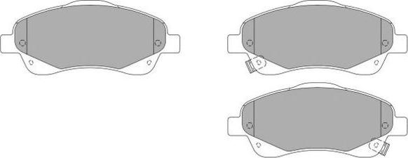 FREMAX FBP-1374 - Kit de plaquettes de frein, frein à disque cwaw.fr