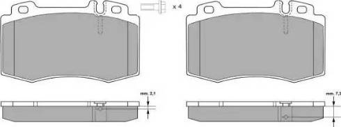 FREMAX FBP-1299-01 - Kit de plaquettes de frein, frein à disque cwaw.fr