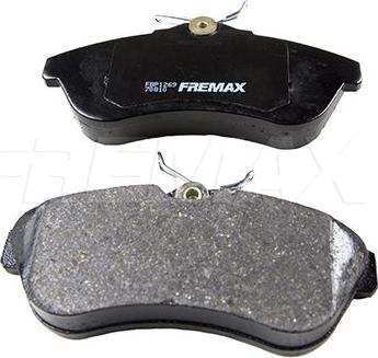 FREMAX FBP-1269 - Kit de plaquettes de frein, frein à disque cwaw.fr