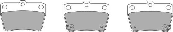 FREMAX FBP-1260 - Kit de plaquettes de frein, frein à disque cwaw.fr