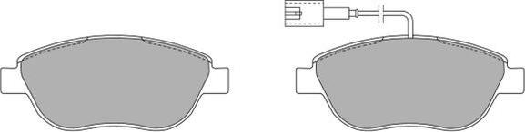 FREMAX FBP-1219 - Kit de plaquettes de frein, frein à disque cwaw.fr