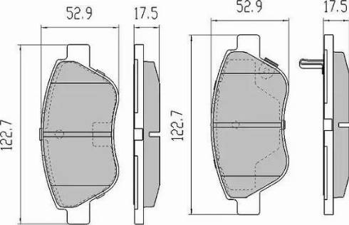 FREMAX FBP-1218-01 - Kit de plaquettes de frein, frein à disque cwaw.fr