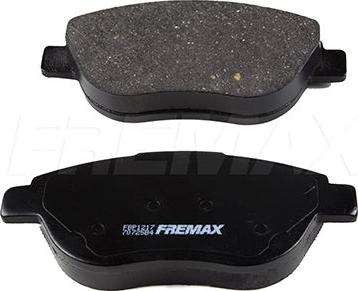 FREMAX FBP-1217 - Kit de plaquettes de frein, frein à disque cwaw.fr