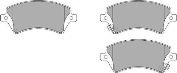 FREMAX FBP-1227 - Kit de plaquettes de frein, frein à disque cwaw.fr