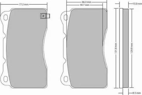 FREMAX FBP-1702 - Kit de plaquettes de frein, frein à disque cwaw.fr