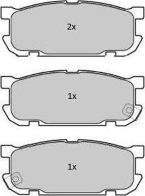 FREMAX FBP-1788 - Kit de plaquettes de frein, frein à disque cwaw.fr