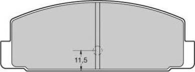 FREMAX FBP-1737 - Kit de plaquettes de frein, frein à disque cwaw.fr