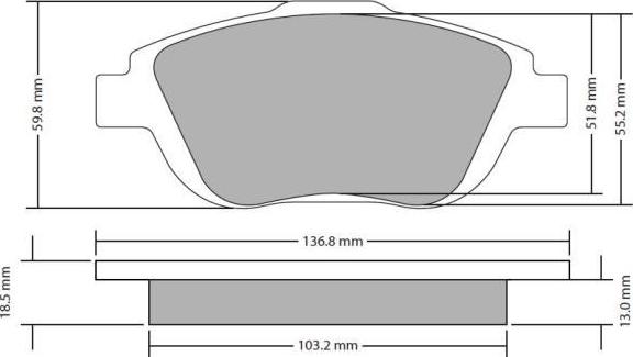 FREMAX FBP-1722 - Kit de plaquettes de frein, frein à disque cwaw.fr