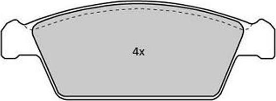 FREMAX FBP-1777 - Kit de plaquettes de frein, frein à disque cwaw.fr