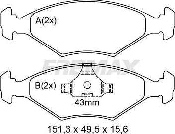 TRW RCPT12710 - Kit de plaquettes de frein, frein à disque cwaw.fr