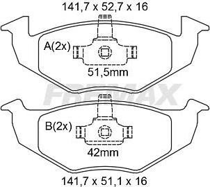 FREMAX FBP-2193 - Kit de plaquettes de frein, frein à disque cwaw.fr