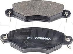 FREMAX FBP-2217 - Kit de plaquettes de frein, frein à disque cwaw.fr