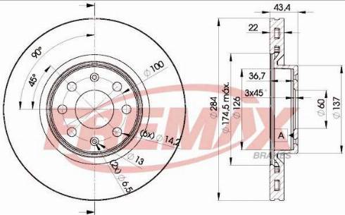 FREMAX FWI-5077 - Contact d'avertissement, usure des plaquettes de frein cwaw.fr