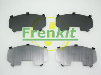 Frenkit 940043 - Transparent anti-bruit, plaquette de frein (panneau dorsal) cwaw.fr