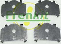 Frenkit 940088 - Transparent anti-bruit, plaquette de frein (panneau dorsal) cwaw.fr