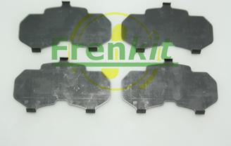 Frenkit 940079 - Transparent anti-bruit, plaquette de frein (panneau dorsal) cwaw.fr