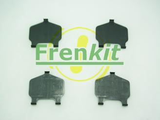 Frenkit 940073 - Transparent anti-bruit, plaquette de frein (panneau dorsal) cwaw.fr