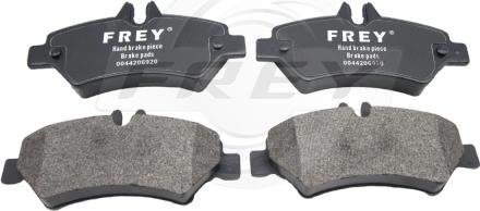 FREY 745503501 - Kit de plaquettes de frein, frein à disque cwaw.fr